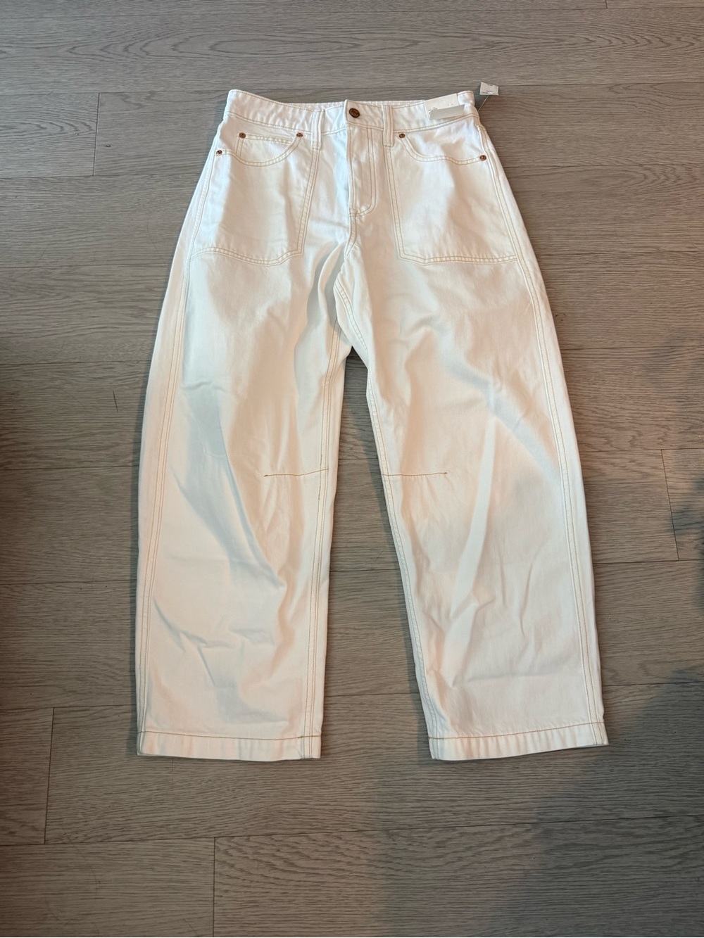 GAP High Rise Curvy Barrel Jeans Size 28p - Picture 2 of 6